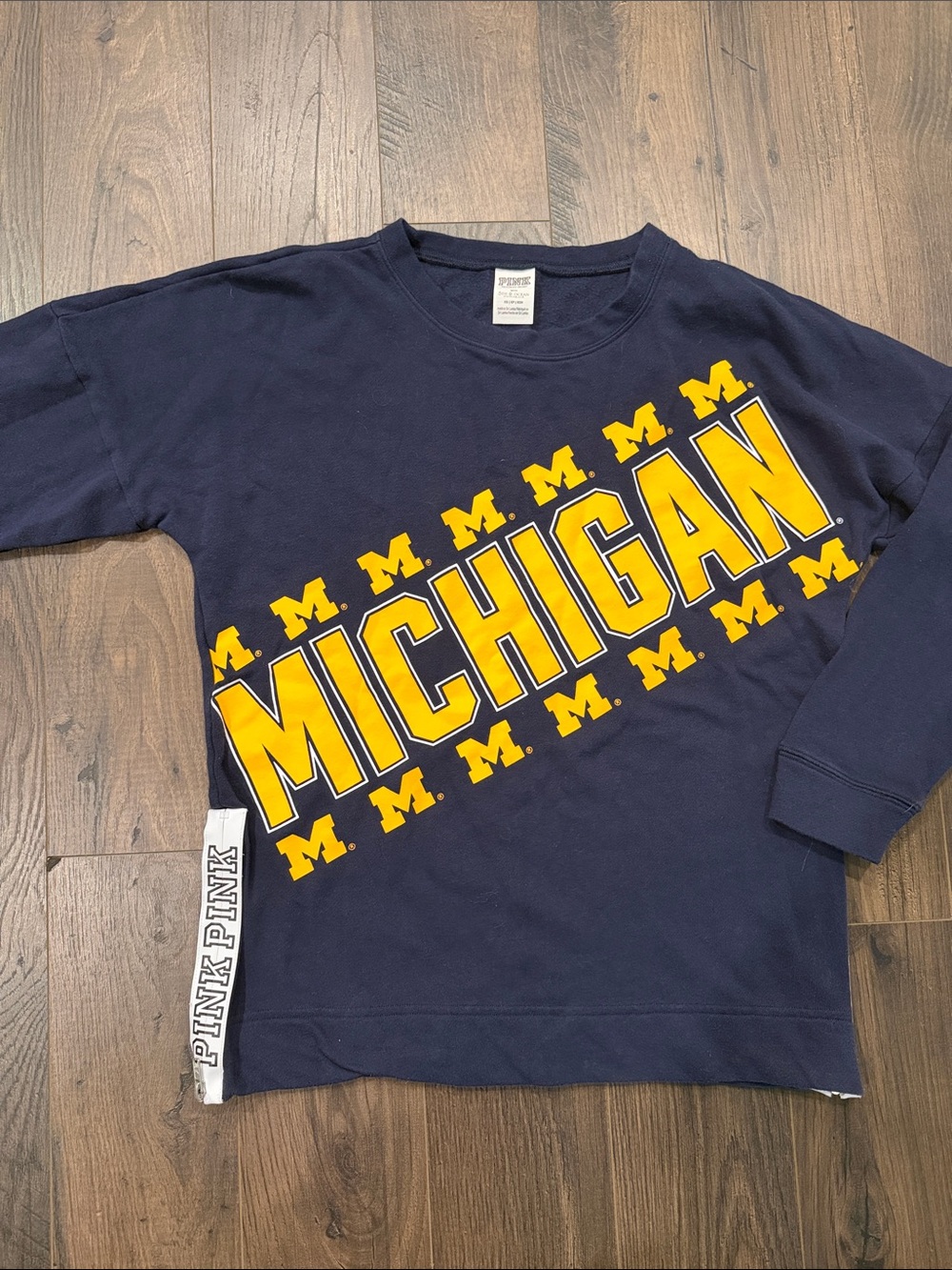 PINK Victoria's Secret Michigan Women’s Crewneck Sweatshirt